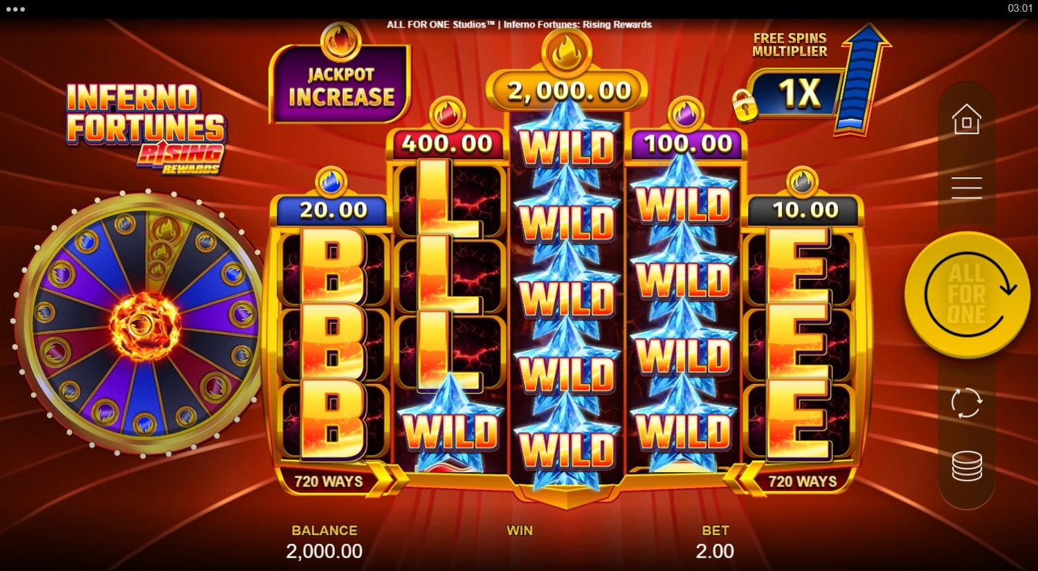 Inferno Fortunes: Rising Rewards