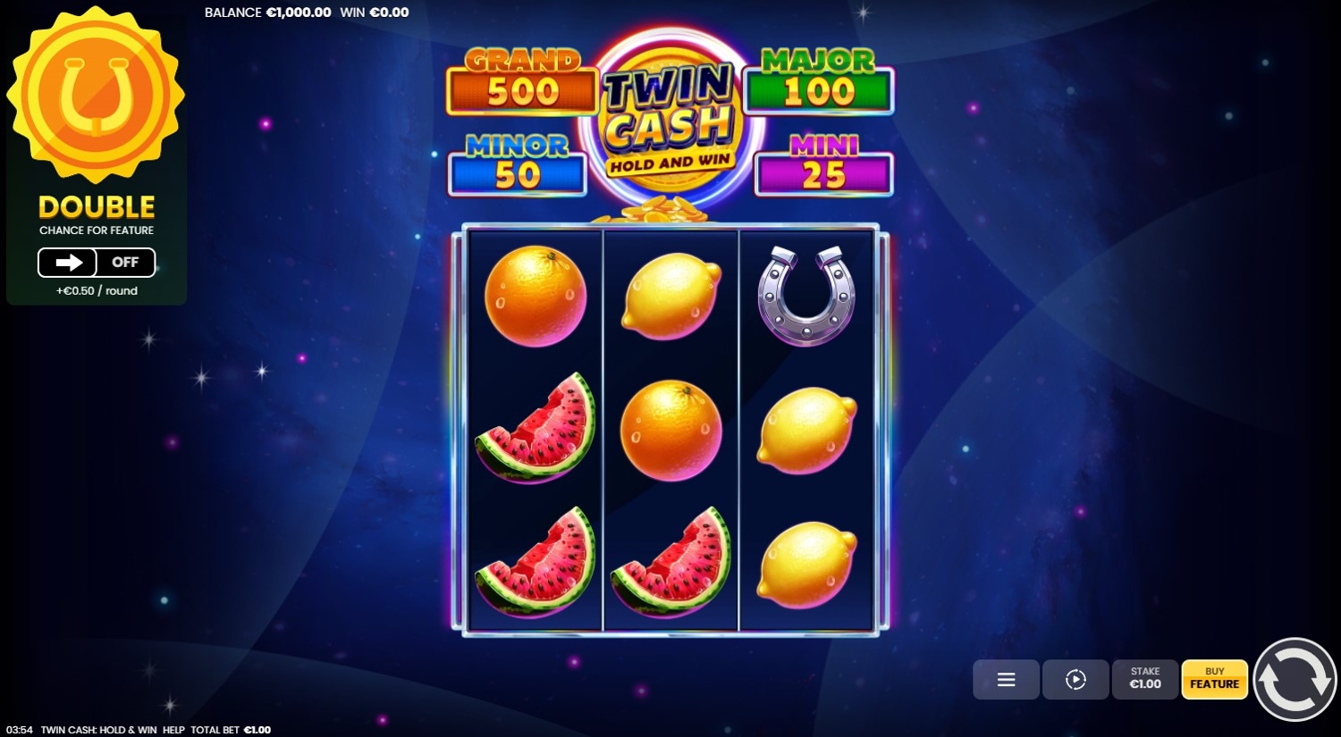 Twin Cash: Hold and Win