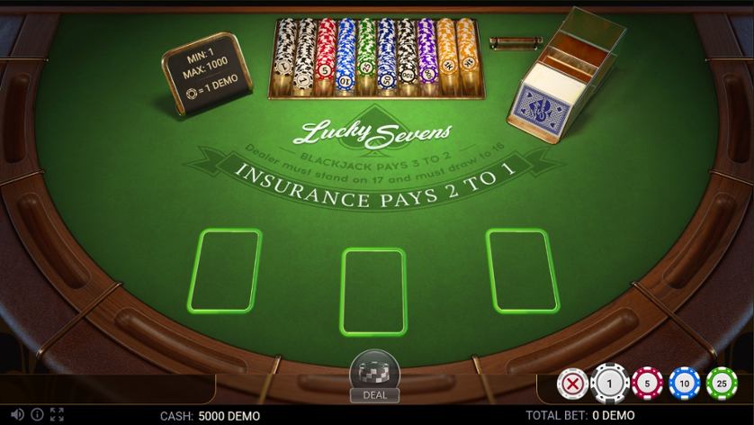 Blackjack Lucky Sevens (Evoplay)