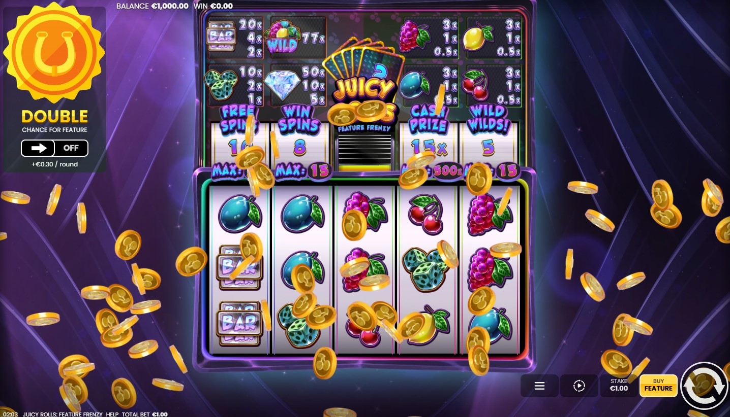 Juicy Rolls: Feature Frenzy