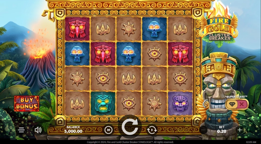 Fire and Gold Cluster Breaker