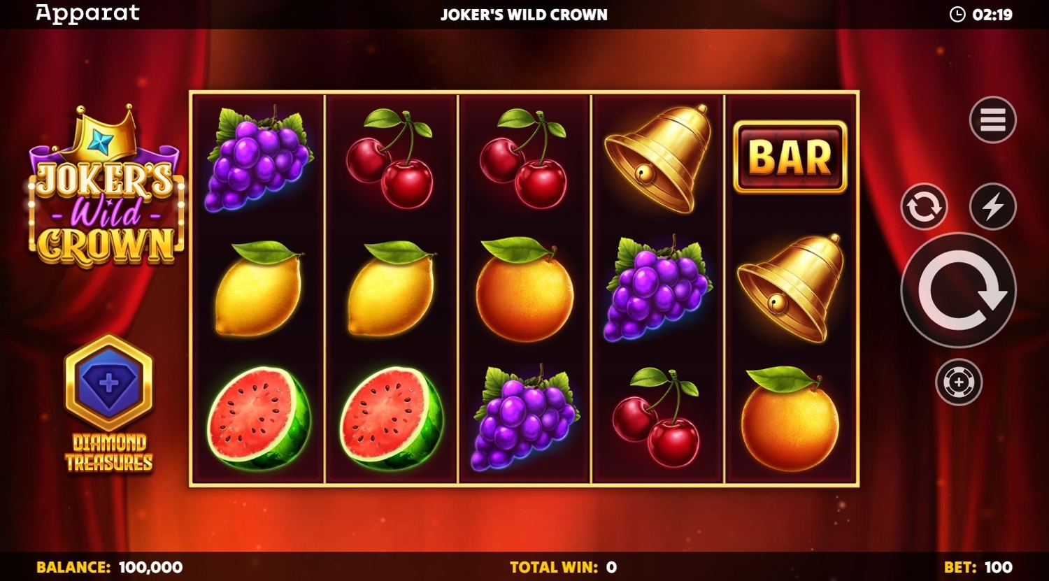 Joker's Wild Crown - Diamond Treasures