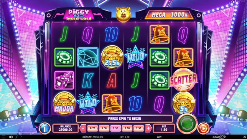 Piggy Blitz Disco Gold