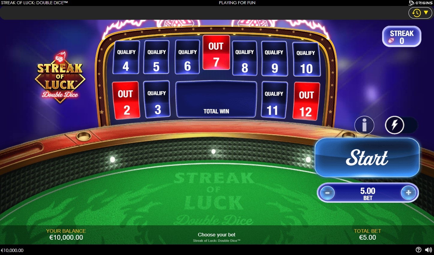 Streak of Luck: Double Dice