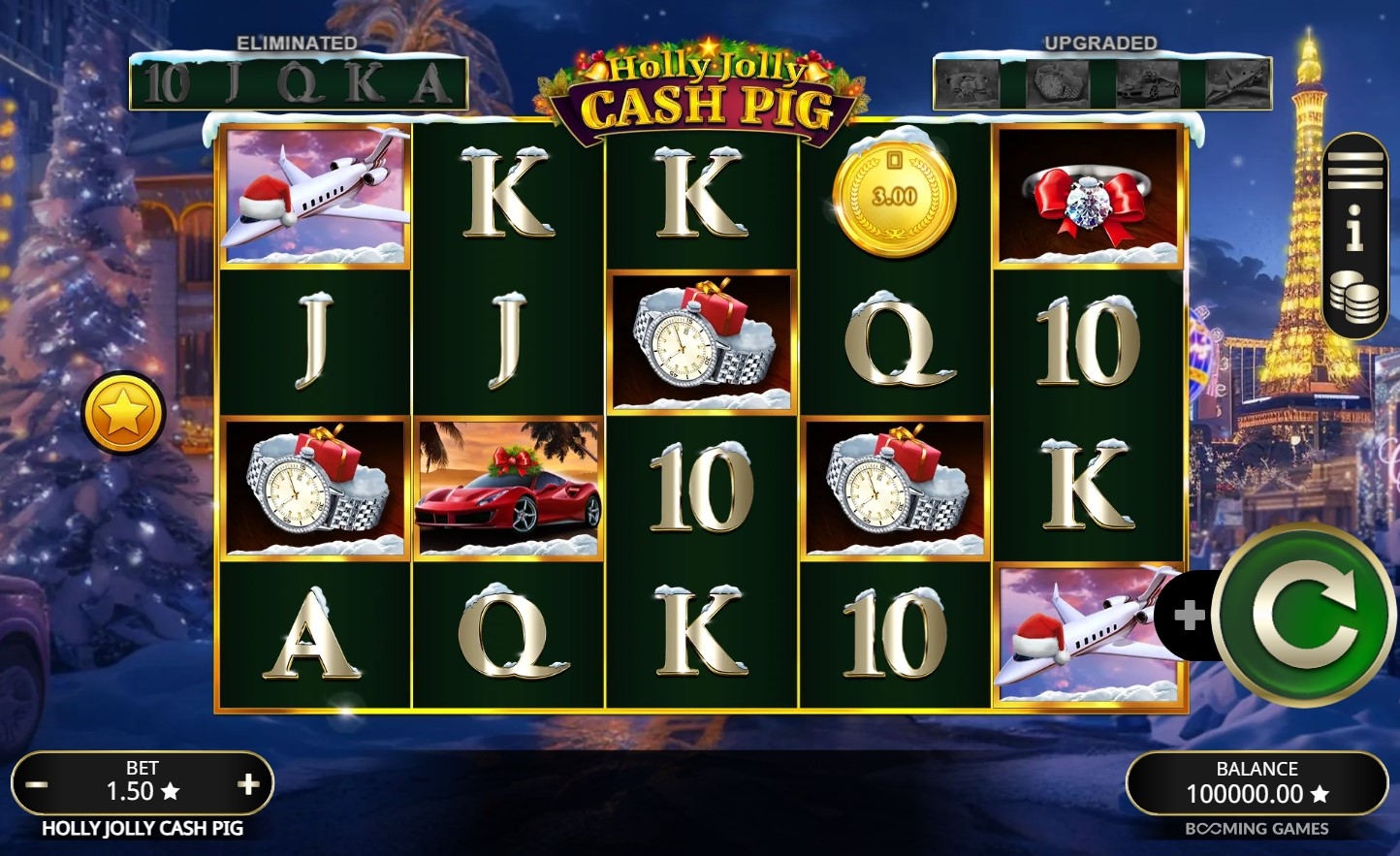 Holly Jolly Cash Pig