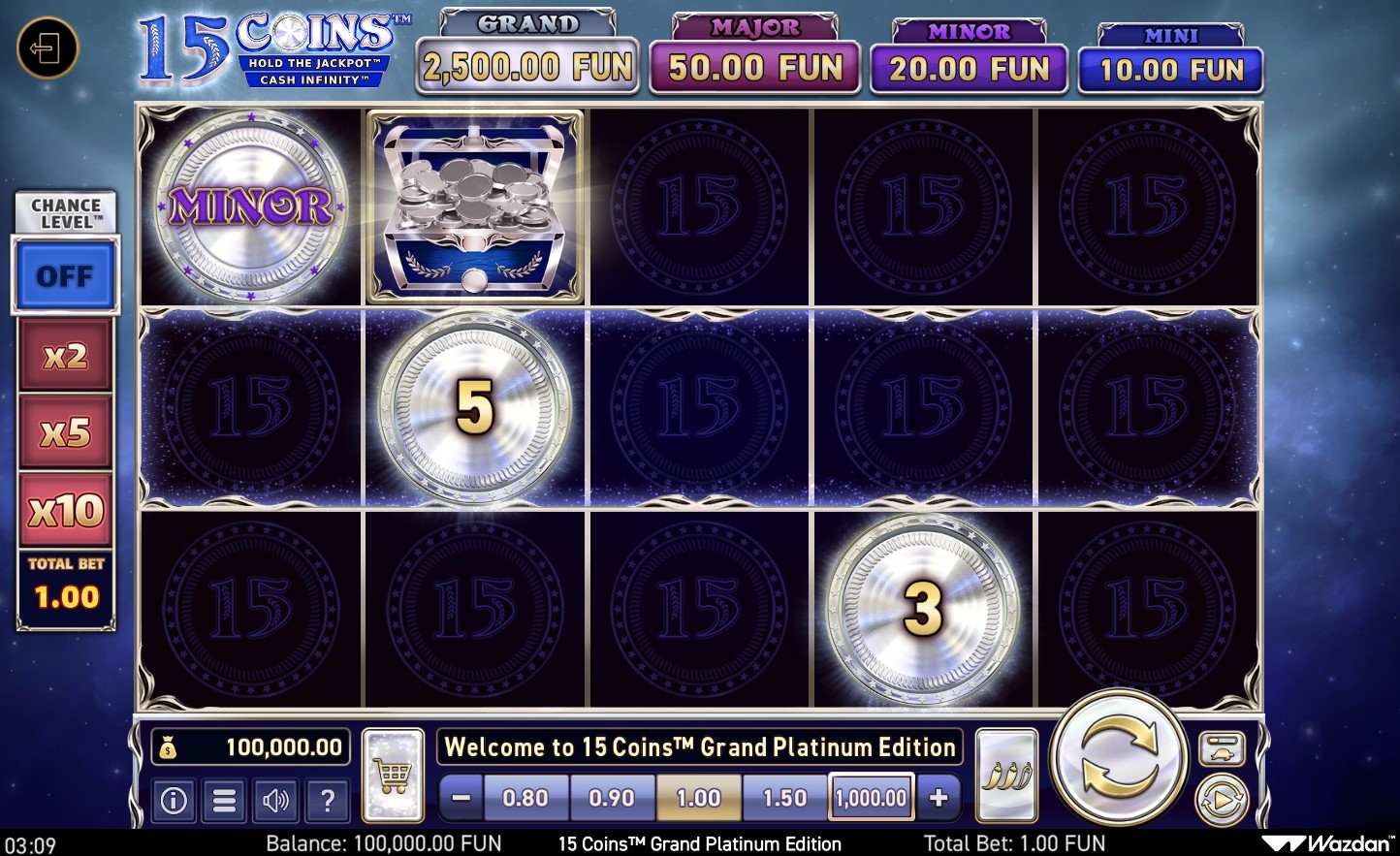 15 Coins: Grand Platinum Edition