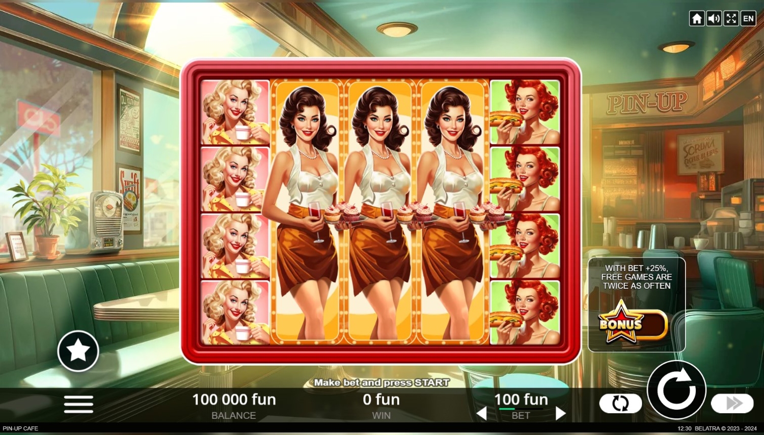 Cafe Pin-Up