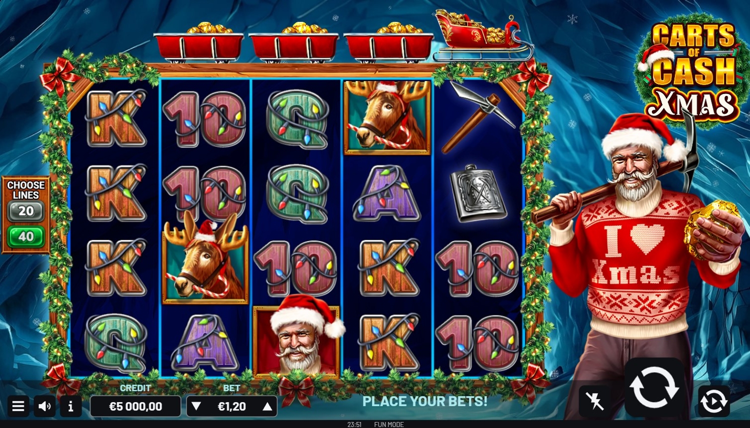 Carts Of Cash Christmas