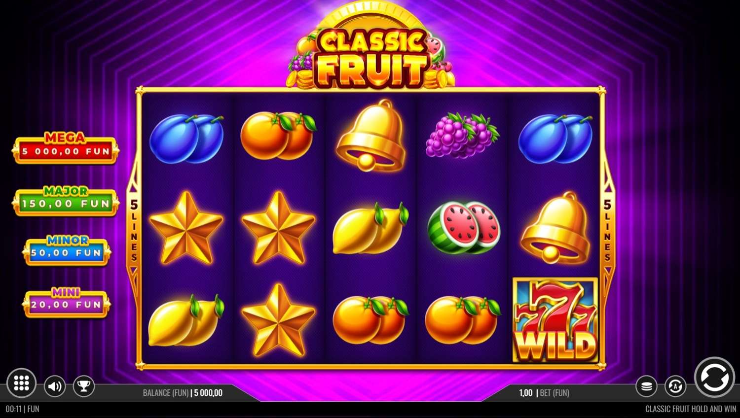 Classic Fruit Hold and Win