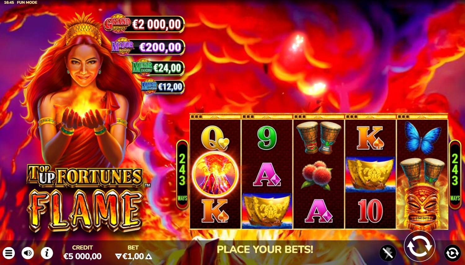 Top Up Fortunes Flame