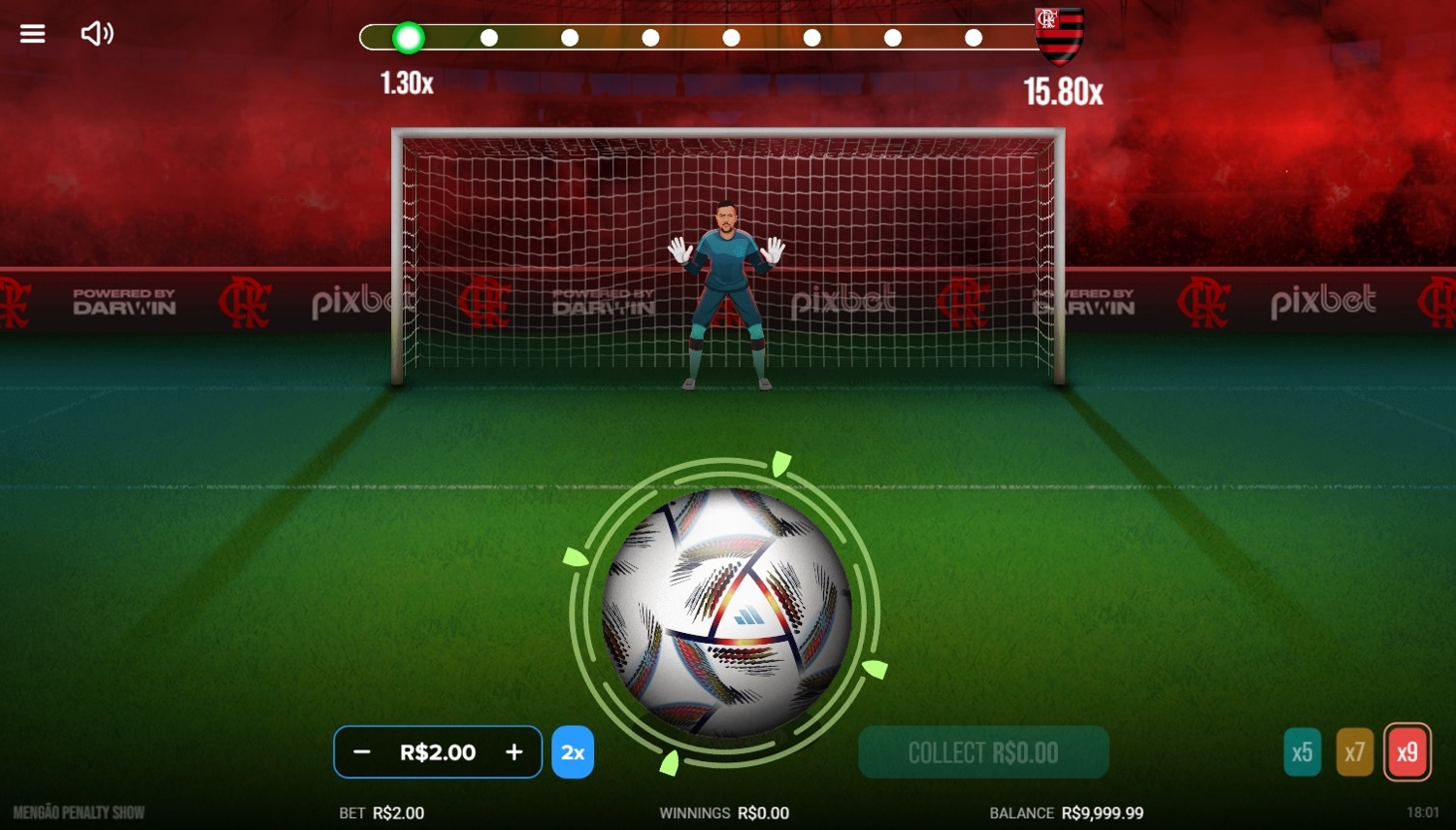 Mengão Penalty Show