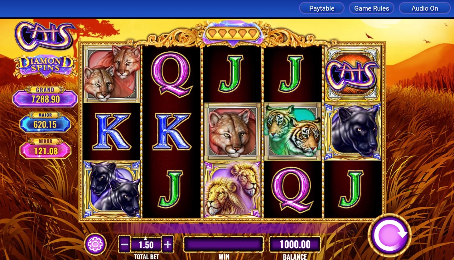 Cats Diamond Spins