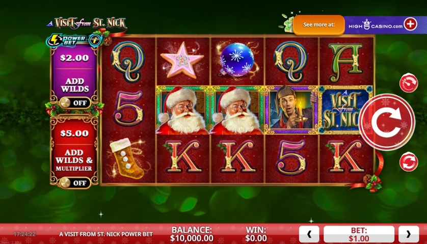 A Visit From St. Nick Power Bet