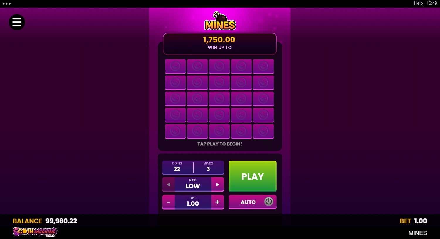 Mines (Coin Machine Gaming)
