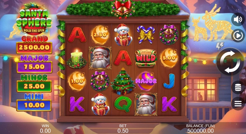 Santa Sphere: Hold the Spin
