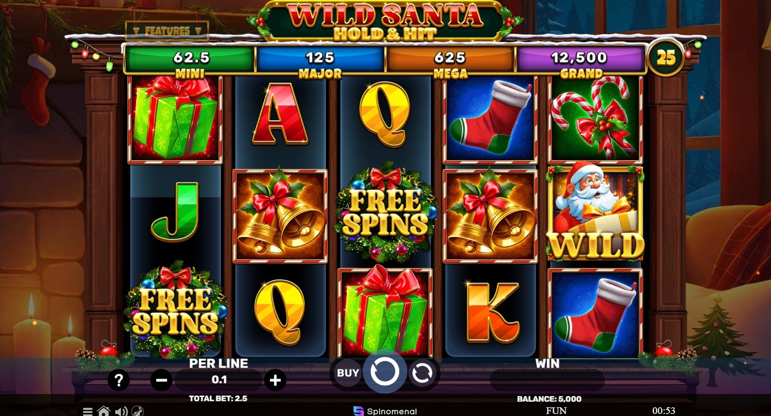 Wild Santa - Hold & Hit