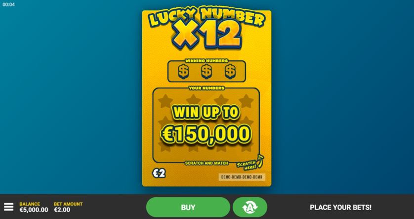 Lucky Number x16