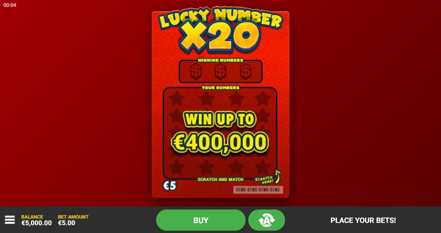 Lucky Number x20