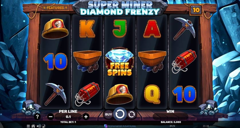 Super Miner - Diamond Frenzy