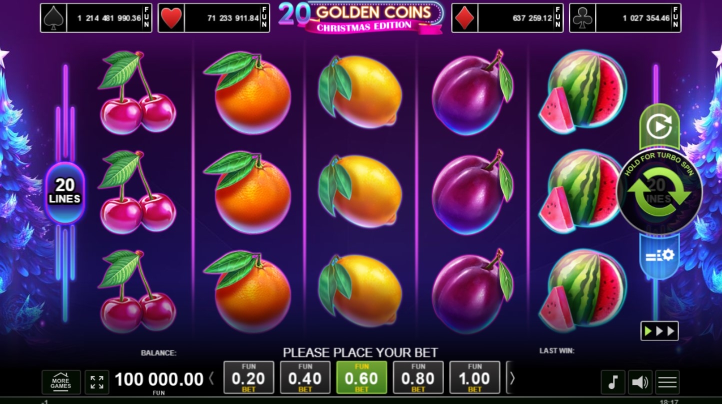20 Golden Coins - Christmas Edition