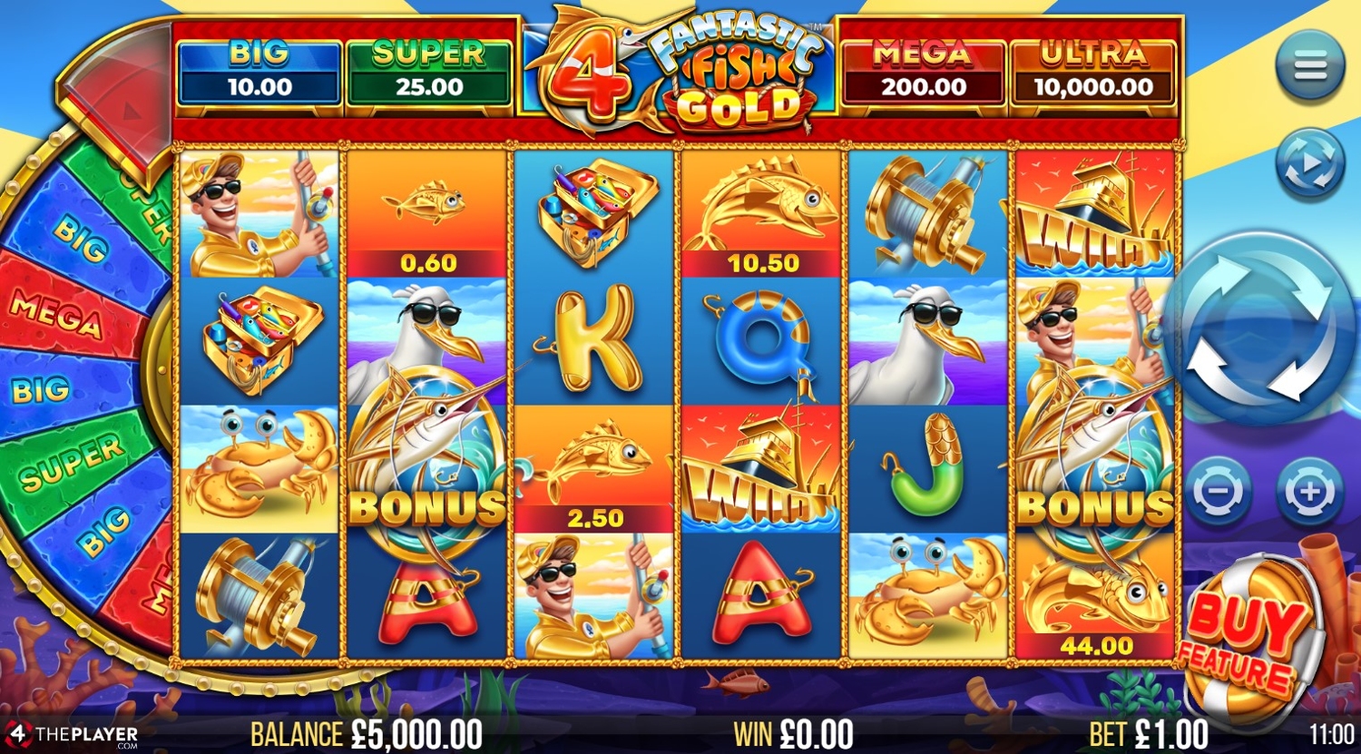 4 Fantastic Fish Gold