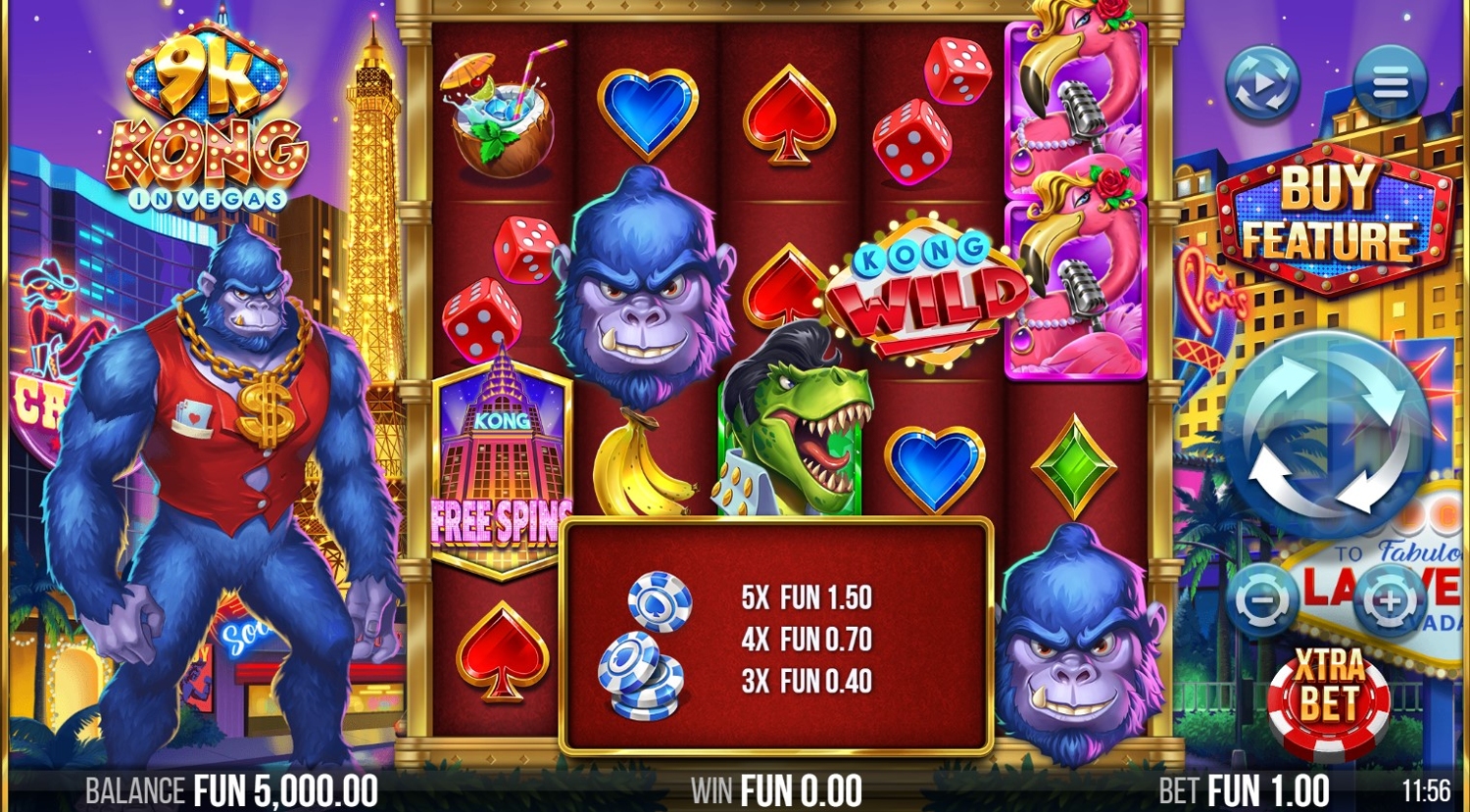 9k Kong in Vegas