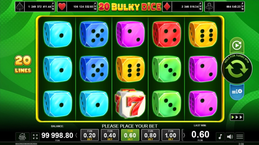 20 Bulky Dice