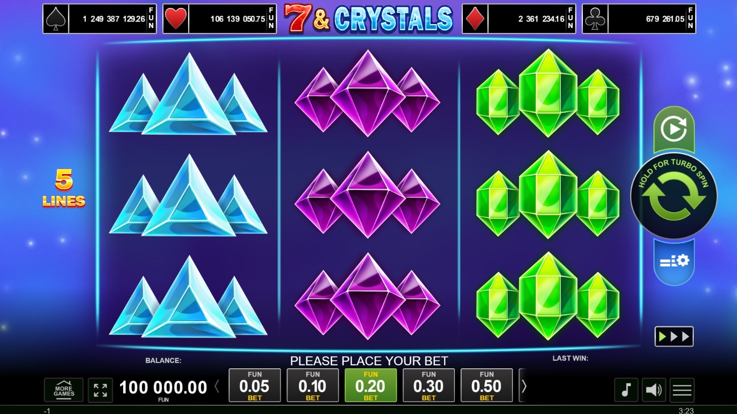 7 and Crystals