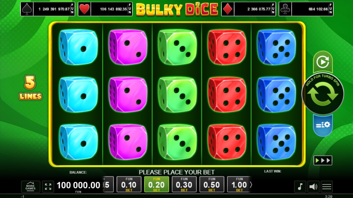 Bulky Dice