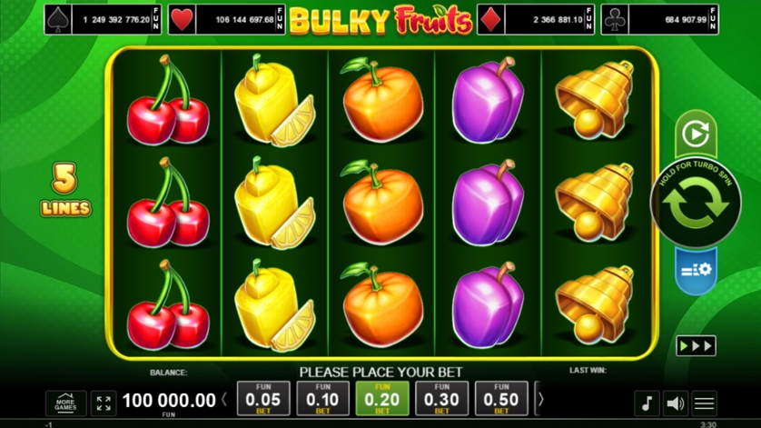 Bulky Fruits