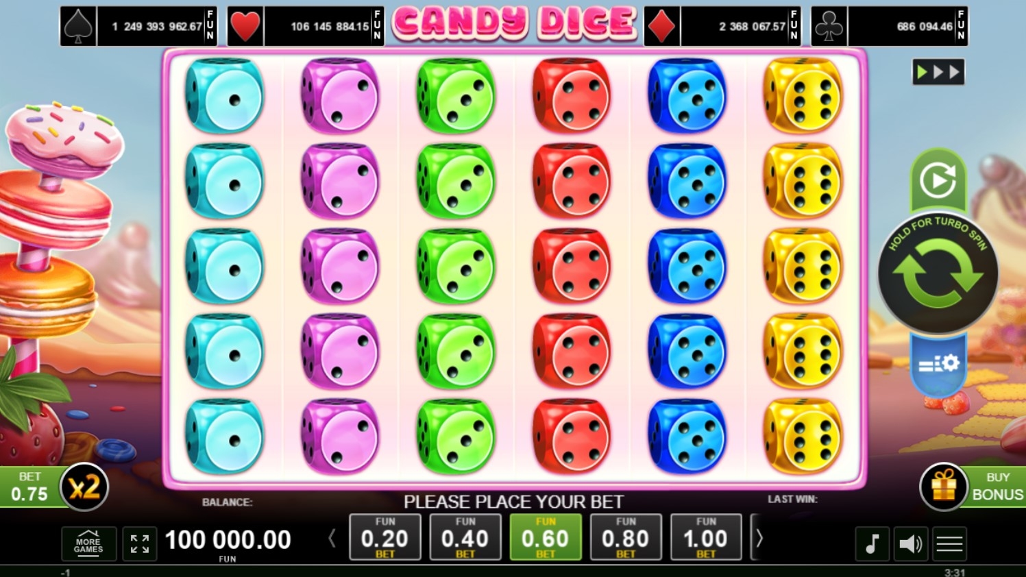 Candy Dice