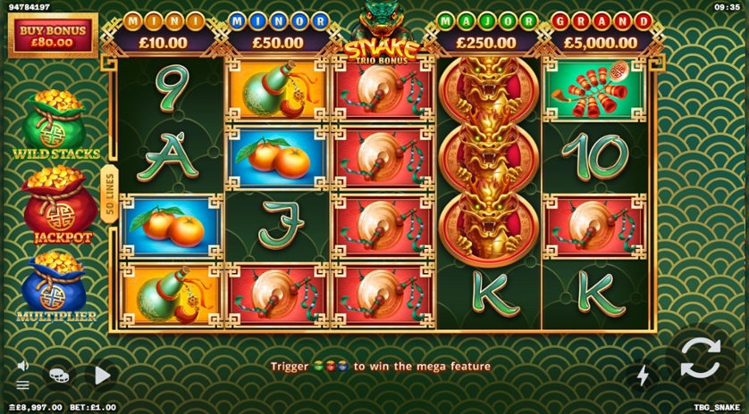 Snake Trio Bonus