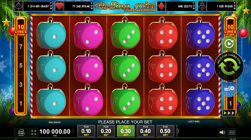 Rolling Dice - Christmas Edition