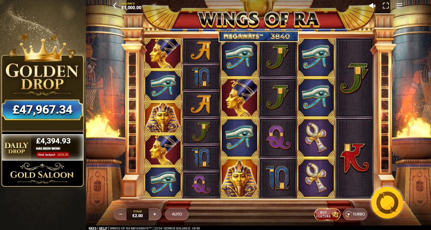 Wings of Ra Megaways