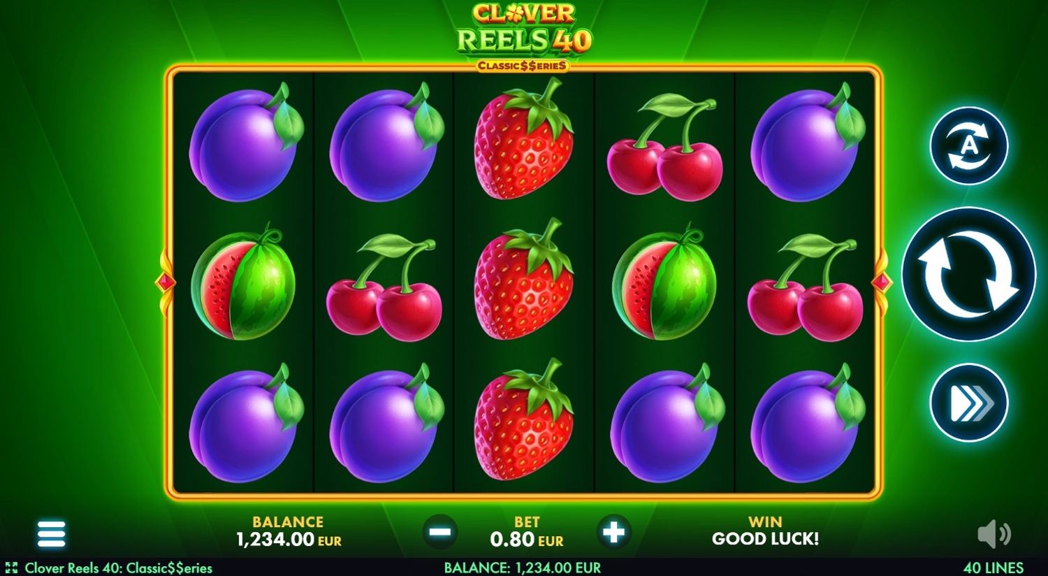 Clover Reels 40