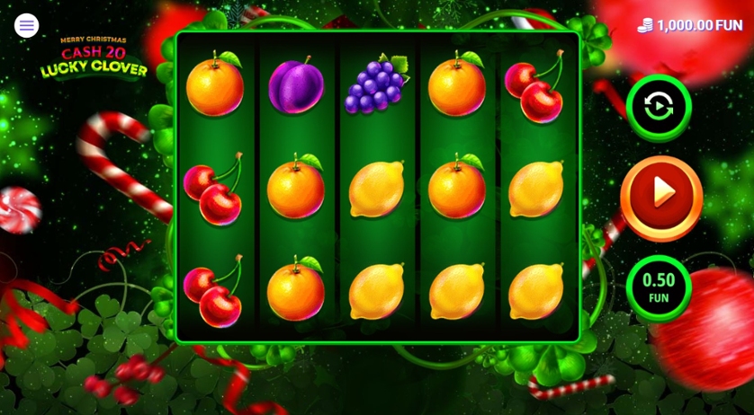 Cash 20 Lucky Clover Christmas