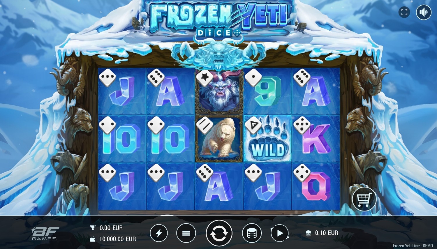 Frozen Yeti Dice