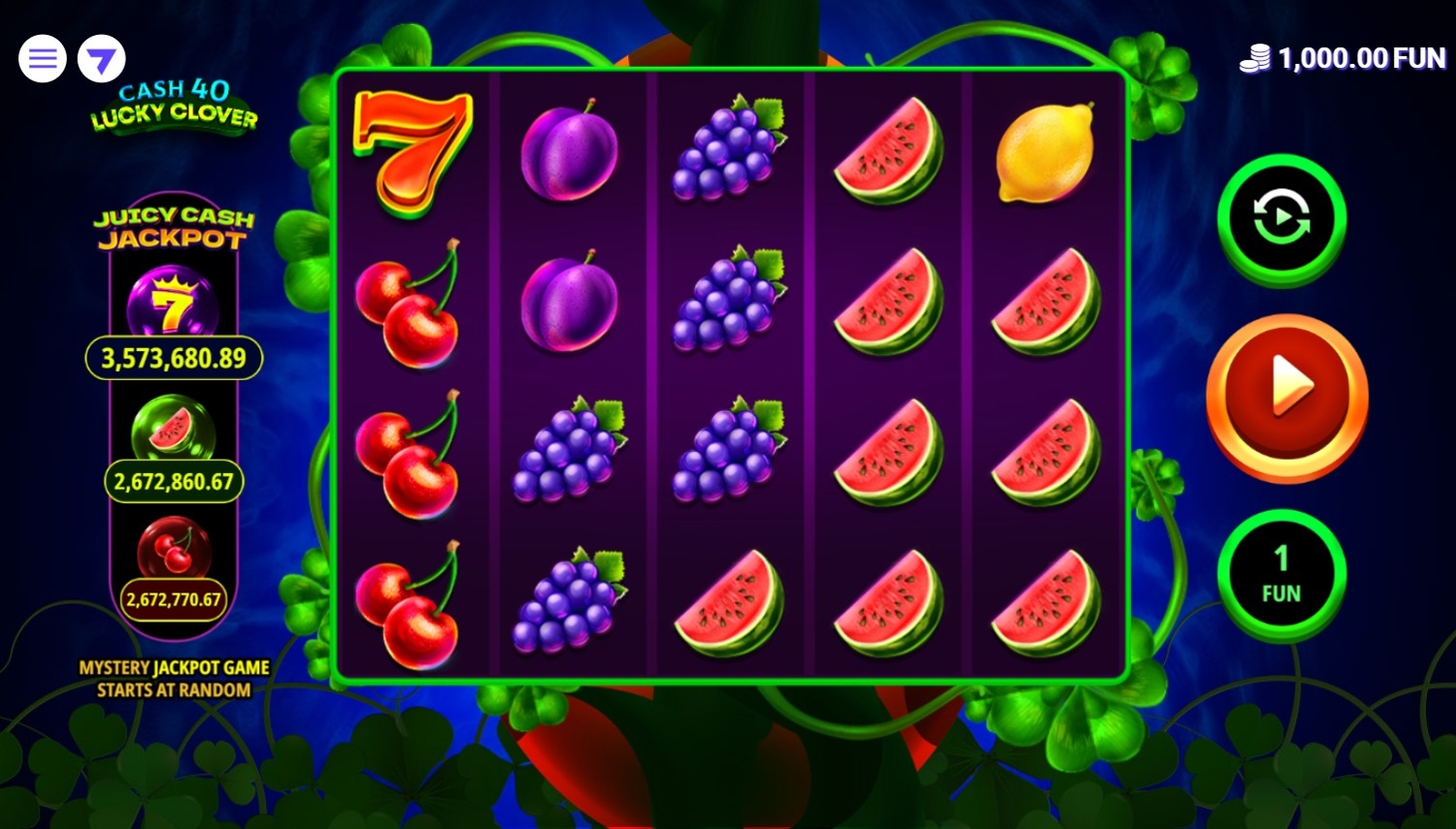 Cash 40 Lucky Clove