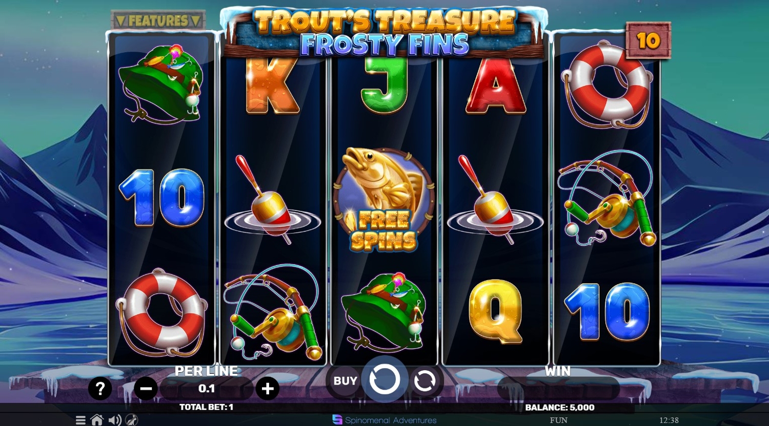 Trout's Treasure - Frosty Fins