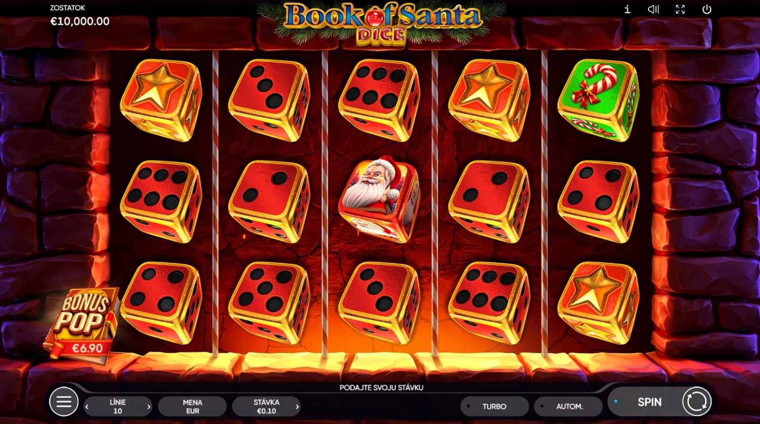 Book of Santa Dice