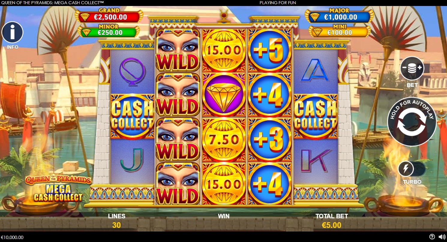 Mega Cash Collect: Queen of the Pyramids