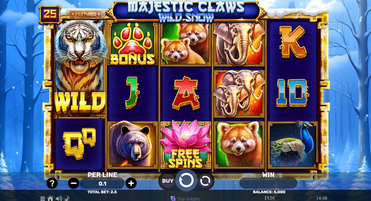 Majestic Claws - Wild Snow