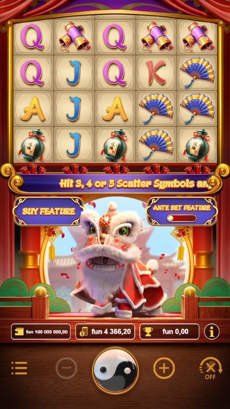Lion Dance Fortune