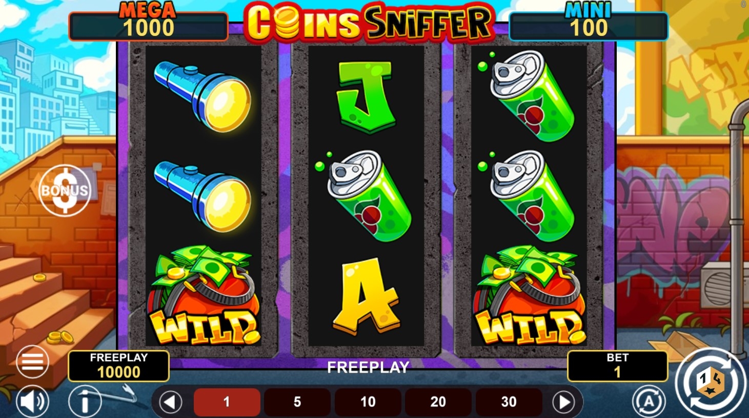 Coins Sniffer Hold & Win