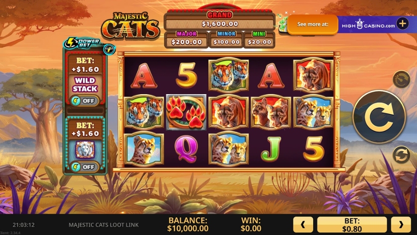 Majestic Cats Loot Link