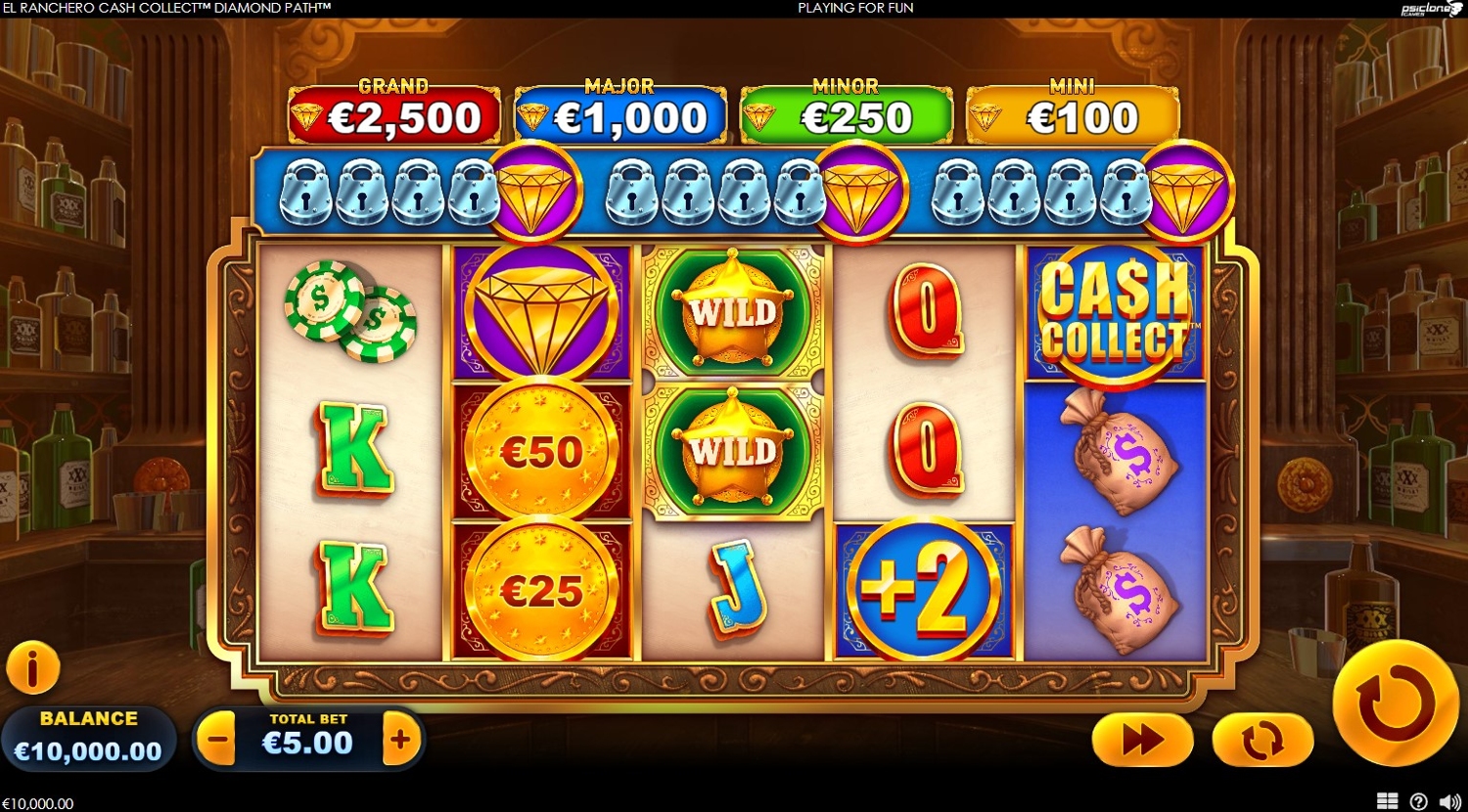 El Ranchero Cash Collect Diamond Path