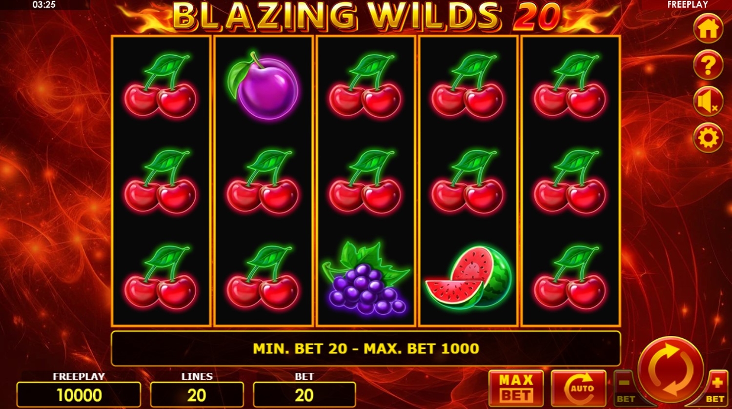 Blazing Wilds 20
