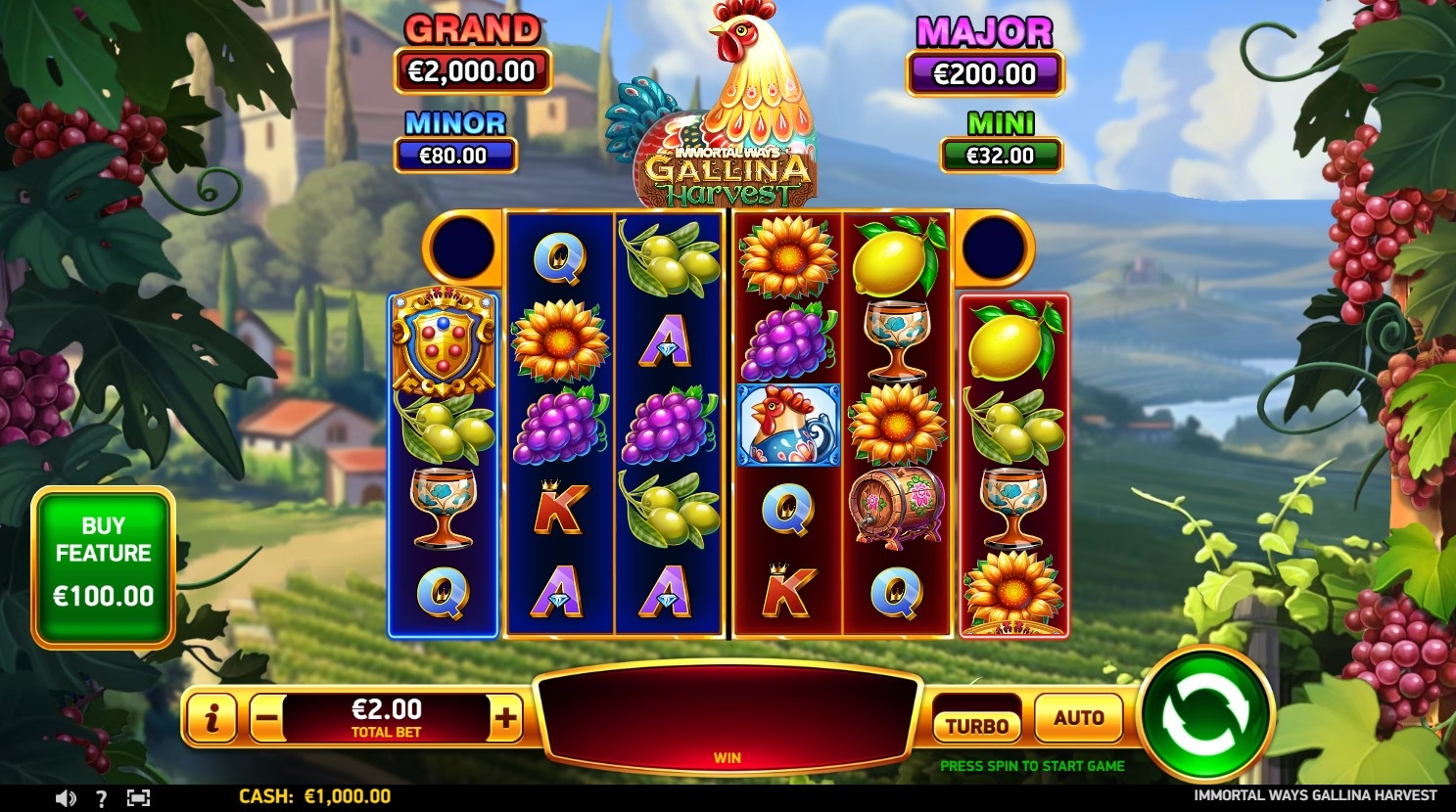 Immortal Ways Gallina Harvest