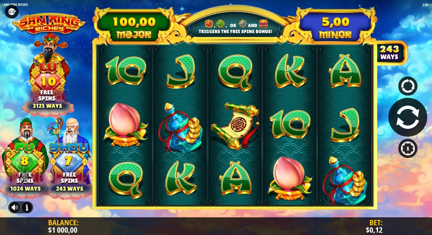 San Xing Riches