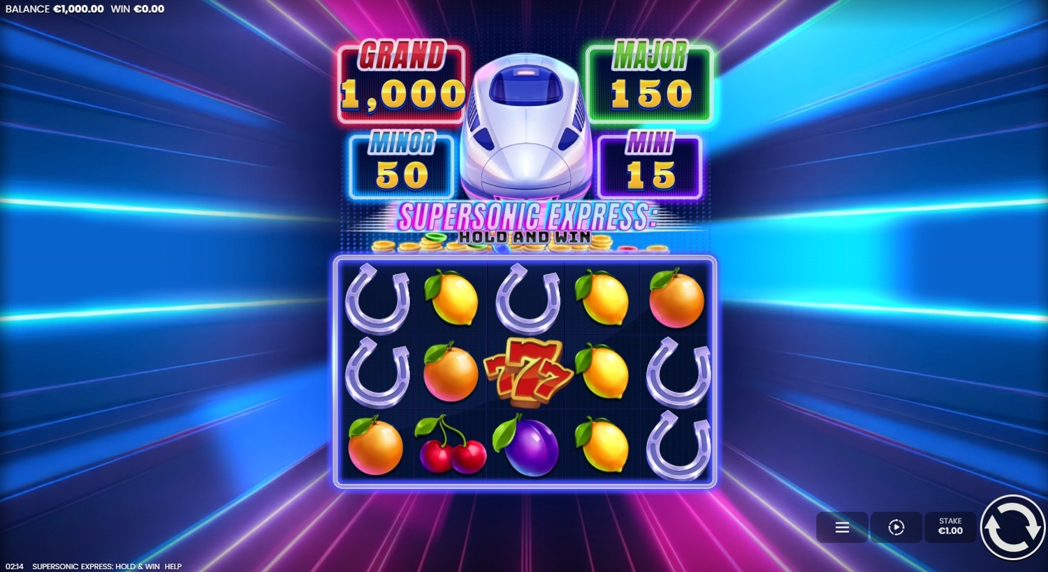 Supersonic Express: Hold and Win